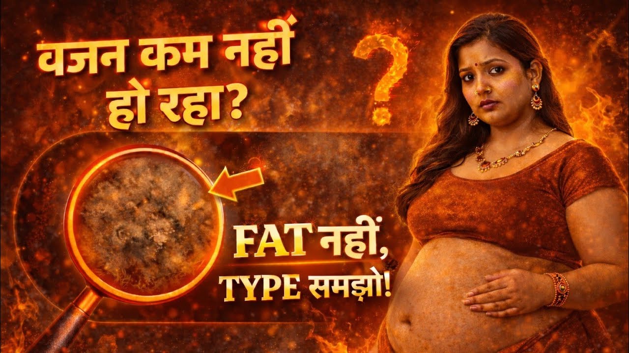 कौनसा फैट है आपके शरीर में?| Ayurvedic Secret About Weight Loss