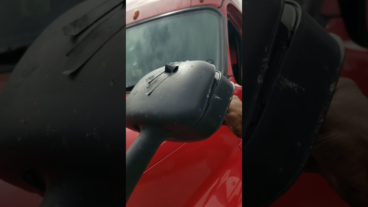 Hood Mirror replacement Freightliner Cascadia