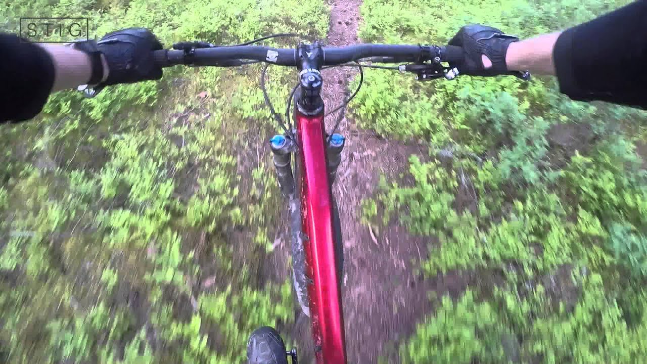 Stigcykling p&aring; Kittelf&auml;ltet, Brattforsheden