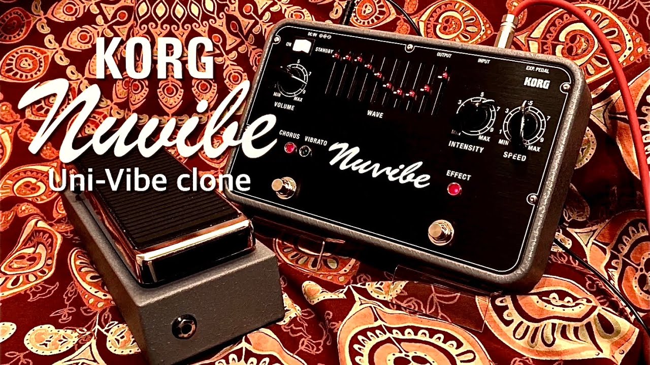 KORG / Nuvibe (Uni-Vibe clone)