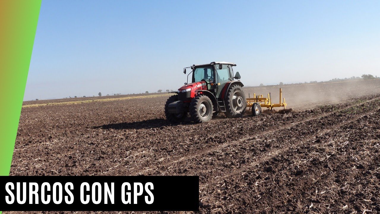 Haciendo Surcos con GPS! MF 6713