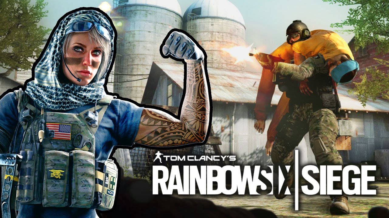 RAINBOW SIX SIEGE - ME CHAMOU DE CARREGADO? AGORA AGUENTA!