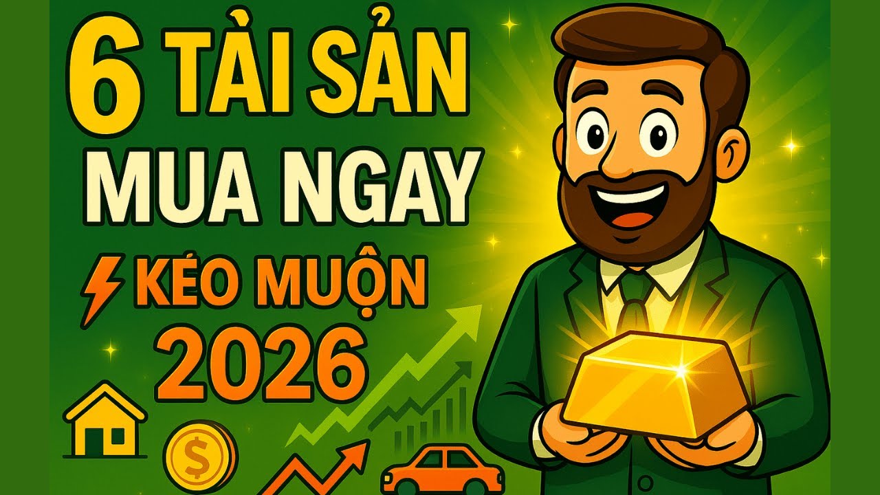 Không Mua 6 Tài Sản Này Trước 2026 - 5 Năm Sau Sẽ Hối Hận | Hành Trình Làm Giàu