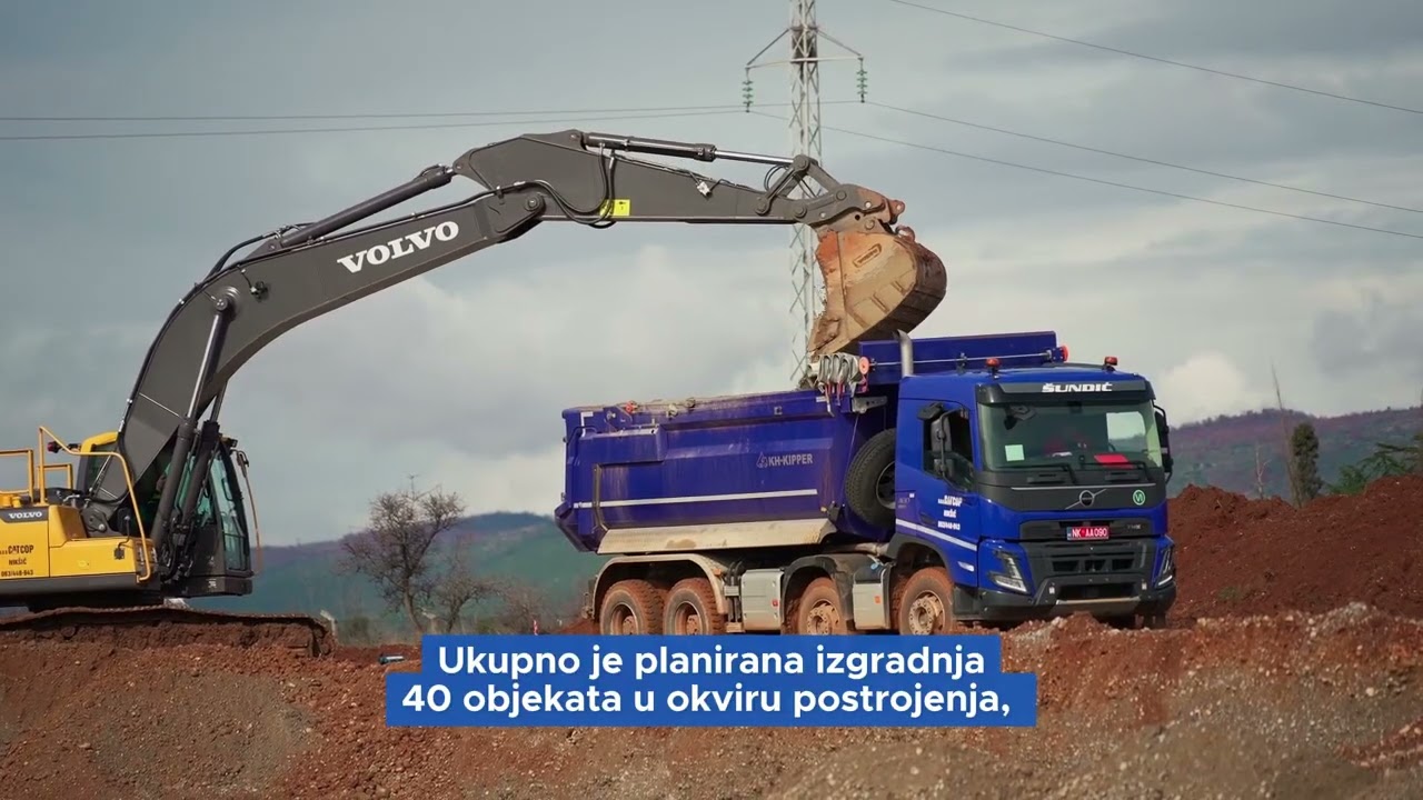 Radovi na Postrojenju za prečišćavanje otpadnih voda Podgorice ponovo su u punom jeku