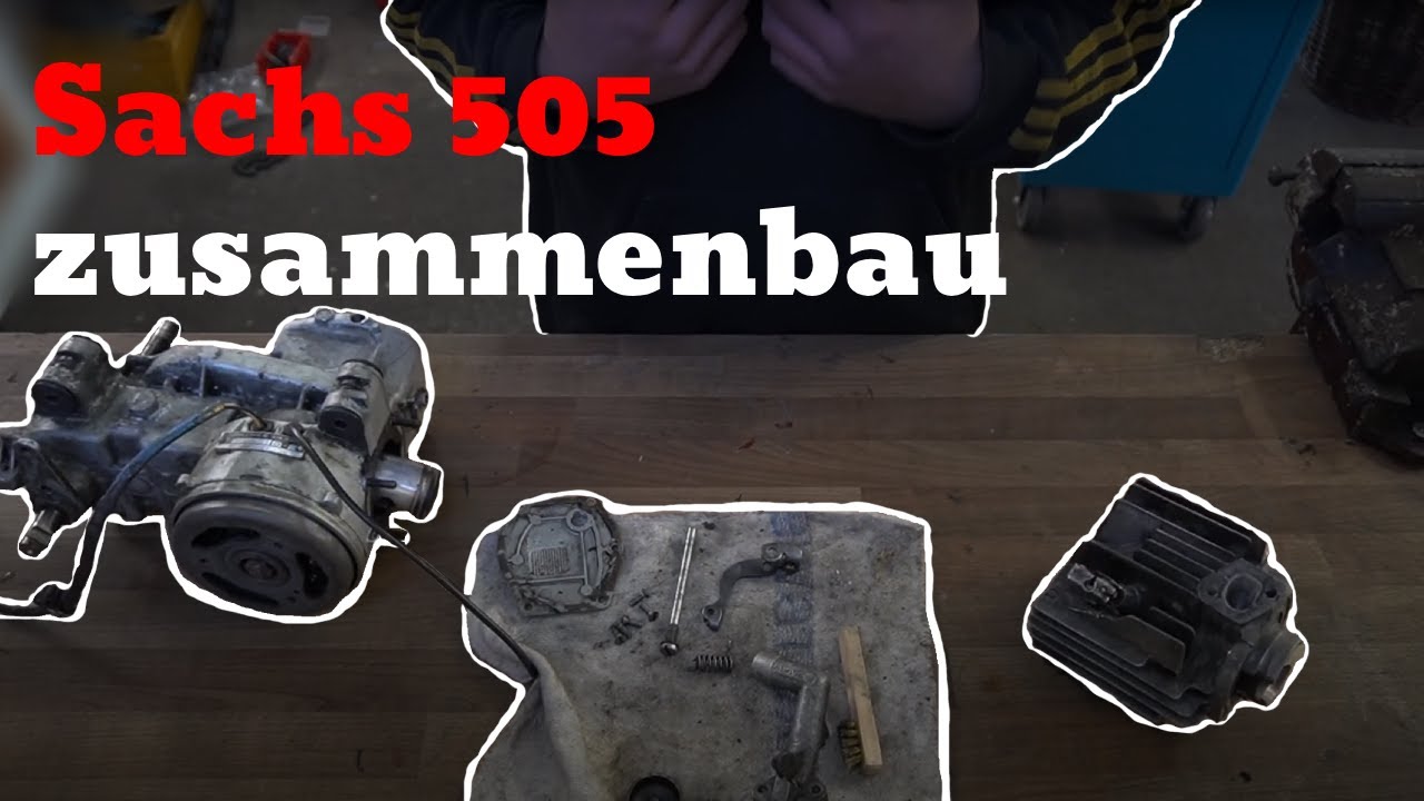 Sachs 505 Motor Zusammenbau! | KTM Foxi 2.0