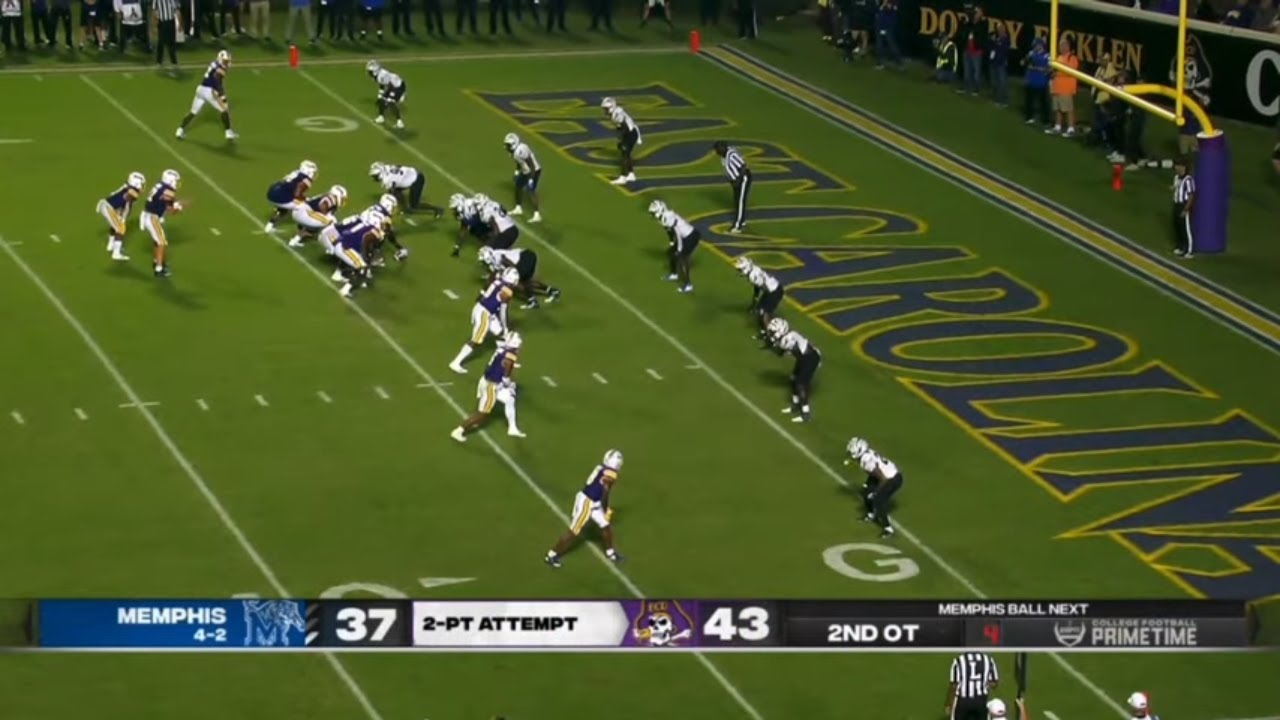 Memphis vs East Carolina THRILLING Ending | 2022 College Football