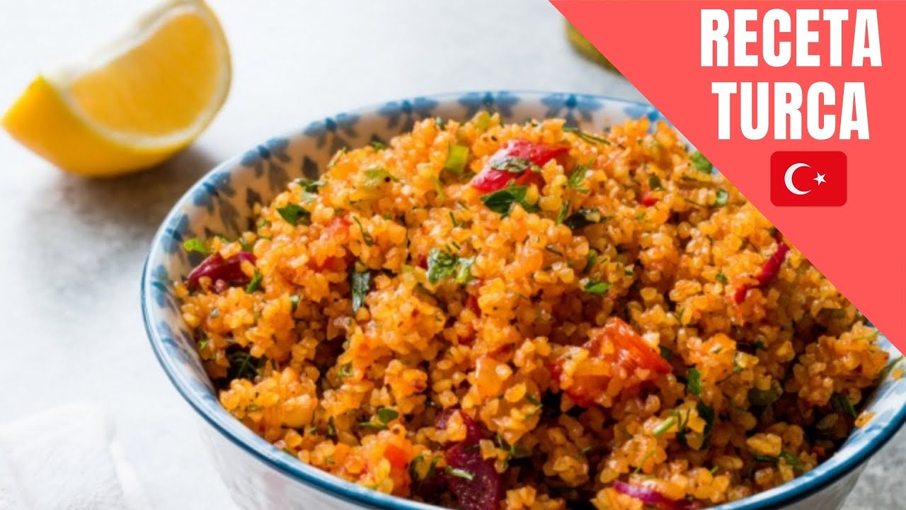 RECETA TURCA:Tabulé o Tabbouleh(KISIR) | COMIDA TURCA  receta #30