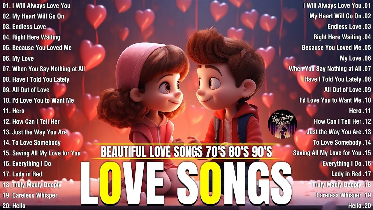 Love Songs 80s 90s ♥ Oldies But Goodies ♥ Kenny Rogers, David Pomeranz, Cher & Peter Cetera 50