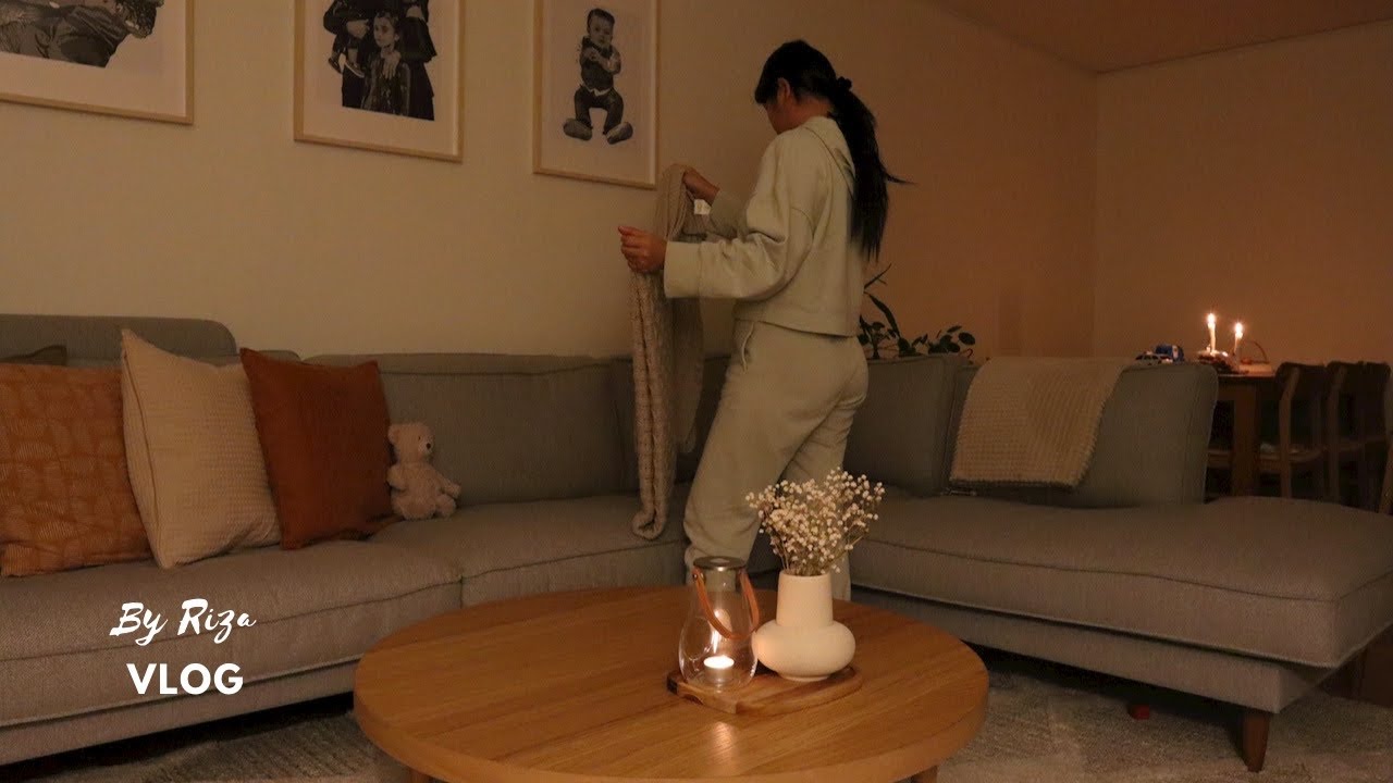 AFTER DARK CLEANING ROUTINE: RELAXING NIGHT TIME CLEAN WITH ME  