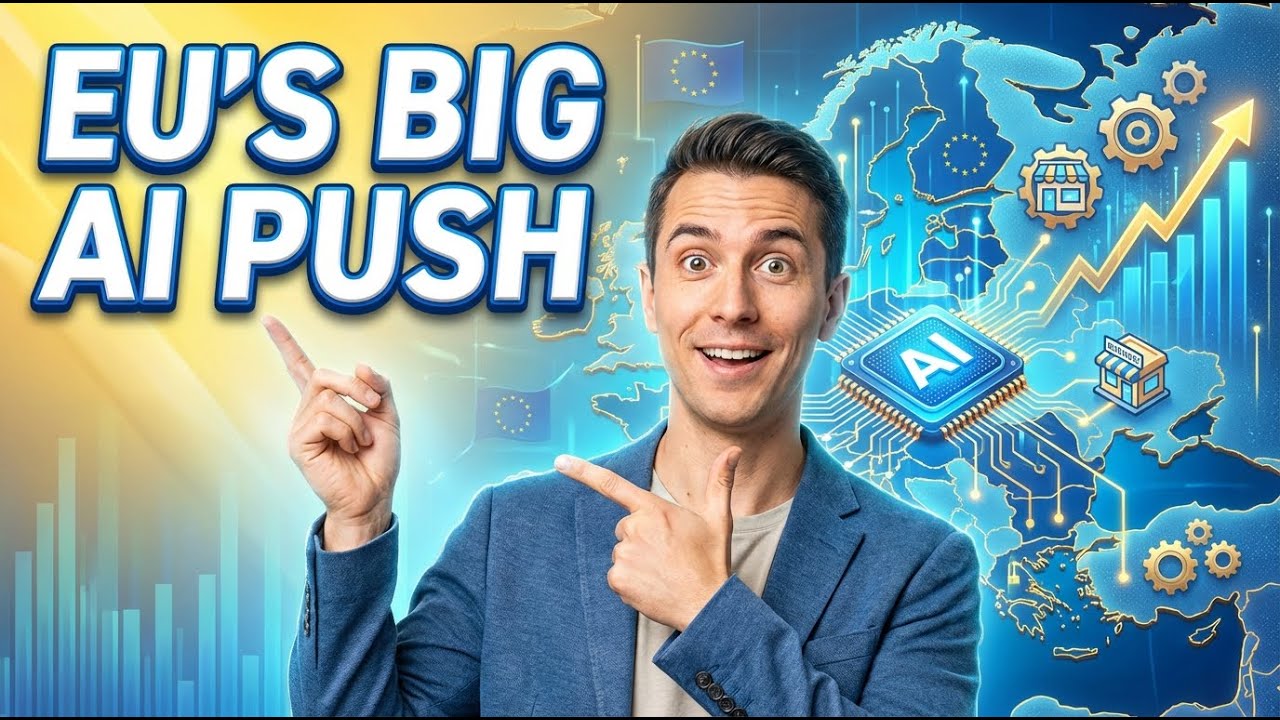 EU Launches AI Economic Blueprint to Close Capability Gap — 20,000 SMEs Targeted