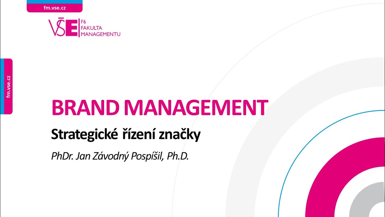 Brand management: Strategické řízení značky