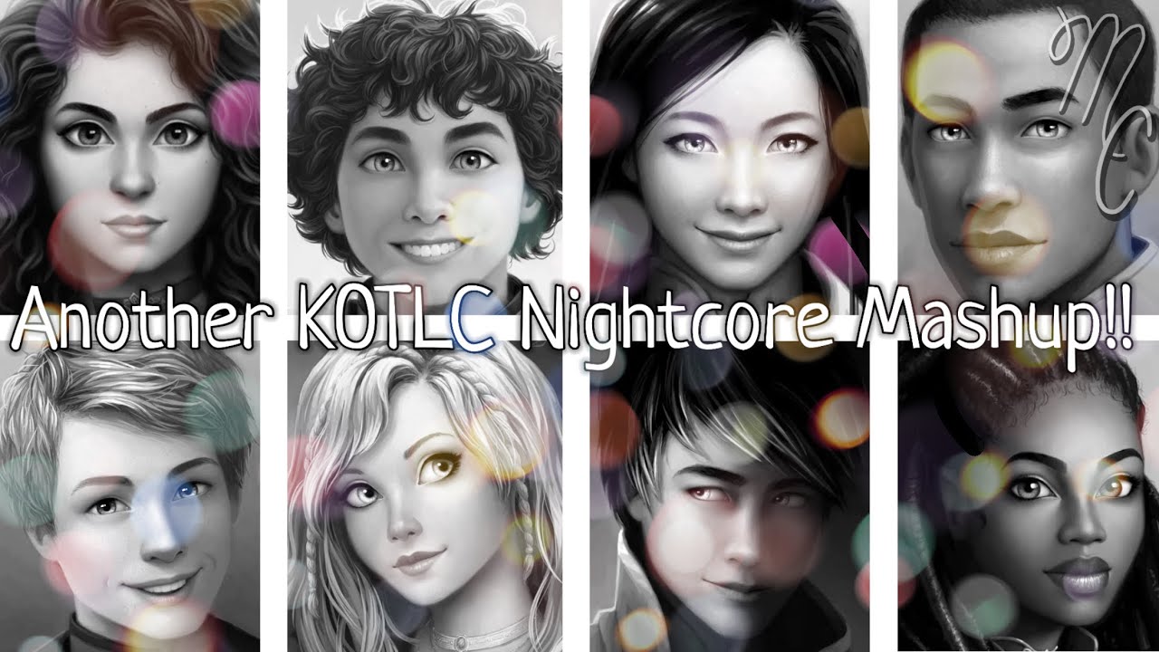 Another Nightcore KOTLC Music Mashup (Lyric Video) | Mak and Chyss