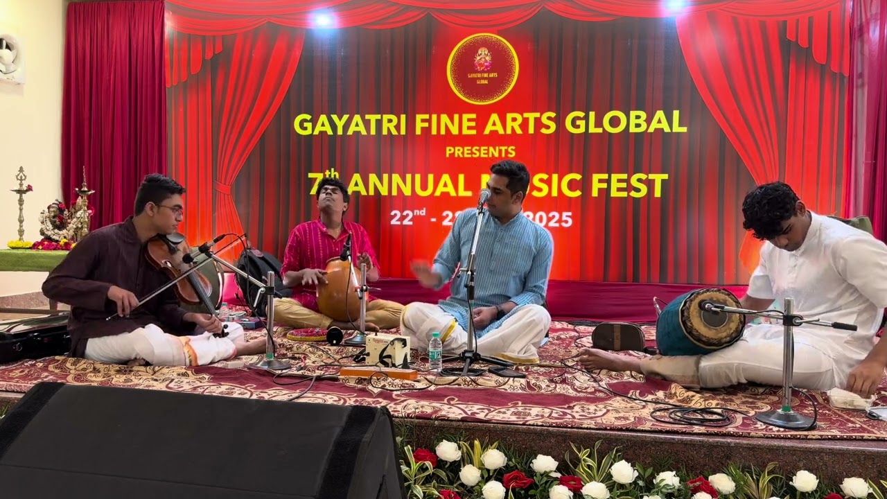 Chennai Margazhi 2025 | Vocal Concert by Pavan Mani | Gayatri Fine Arts