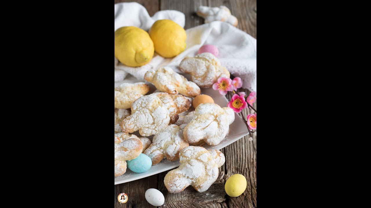 BISCOTTI COLOMBINE di Pasqua🍋 senza stampo! Stupisci tutti a Pasqua
