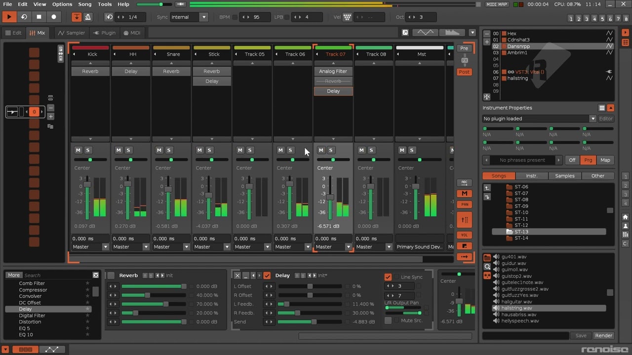 Renoise Practice Session 1/10/26
