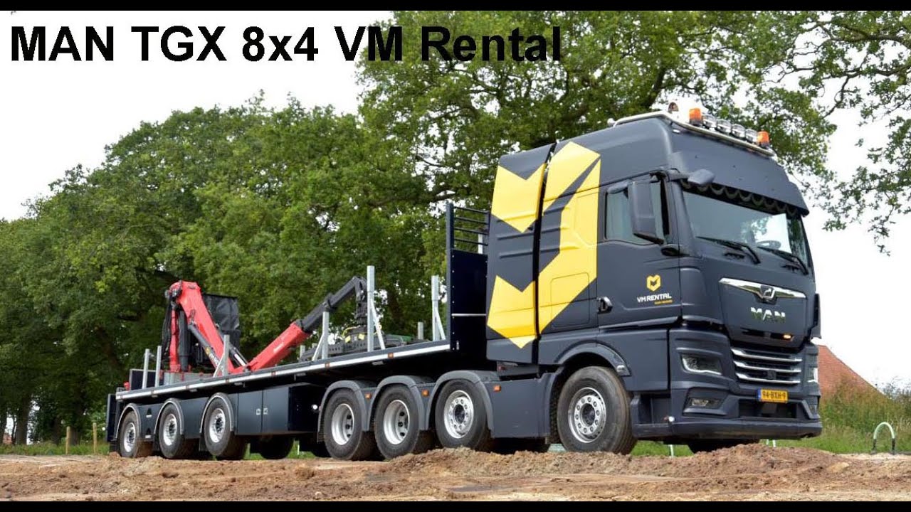 BIGtruck MAN TGX 8x4 VM Rental