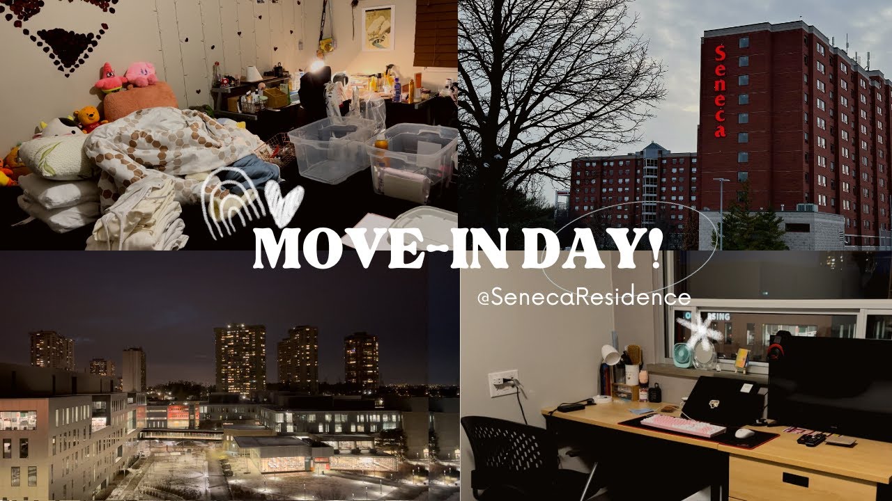 Move-In Day At Seneca Newnham Residence | College Diaries