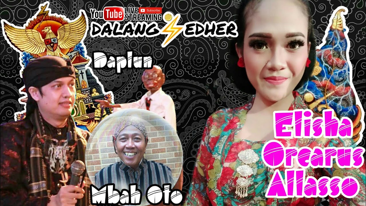 Elisha Orcarus Allasso & Mbah Marwoto RIBUT Karo Daplun 😂 Dalang Jedher