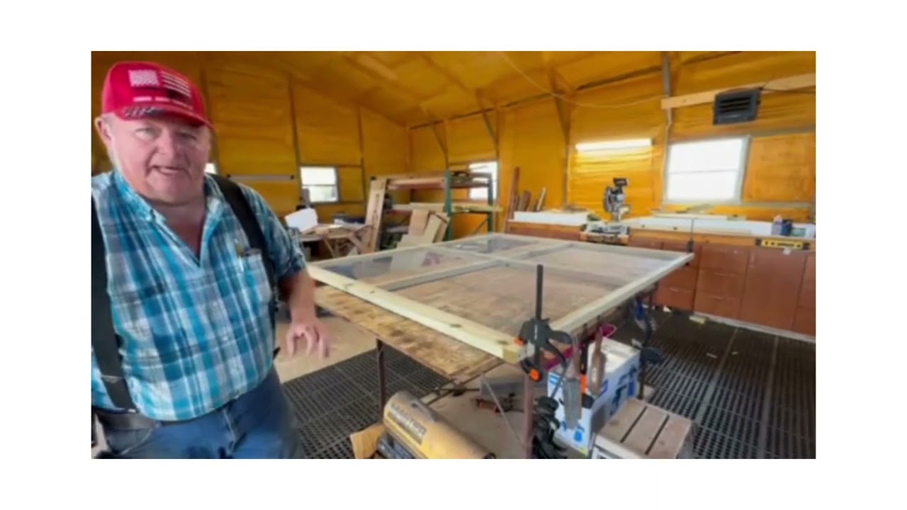 Attaching Hardware Cloth to Chicken Run