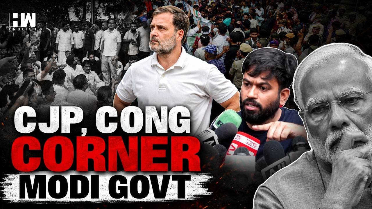 Rahul Gandhi Leads Congress' Dharna Outside Modi's House; CJP Regroups At Jantar Mantar | Wangchuk
