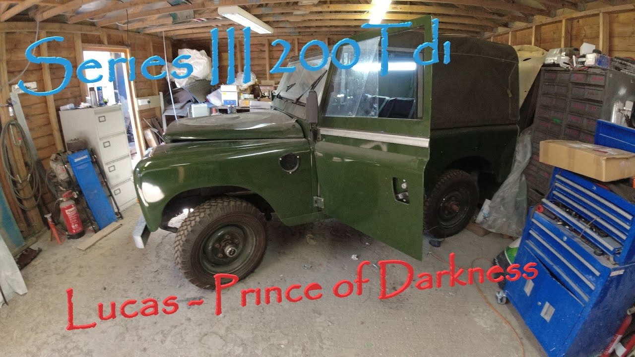 Land Rover series 3 88 - episode 1, Autosparks loom install - may be some profanity