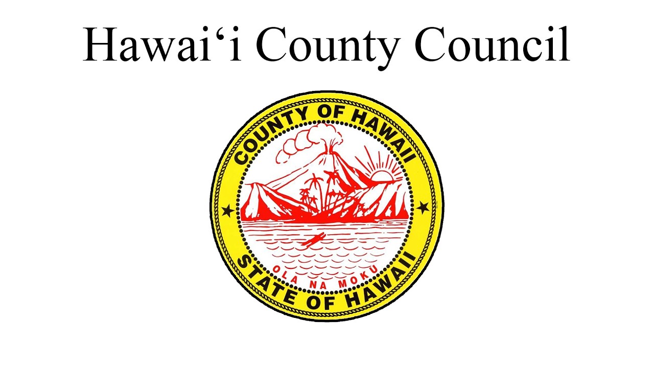 Hawaiʻi County Council - May 20th, 2026