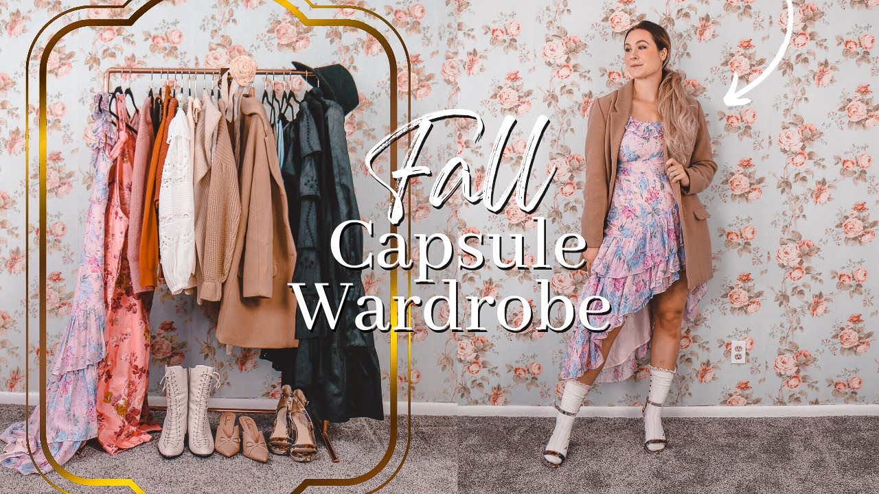 HOW TO BUILD A FALL FEMININE CAPSULE WARDROBE 2021 | SUMMER TO FALL CAPSULE WARDROBE 2021