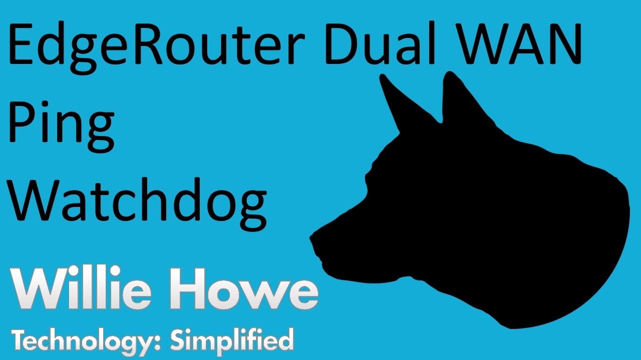 EdgeRouter Dual WAN Ping Watchdog