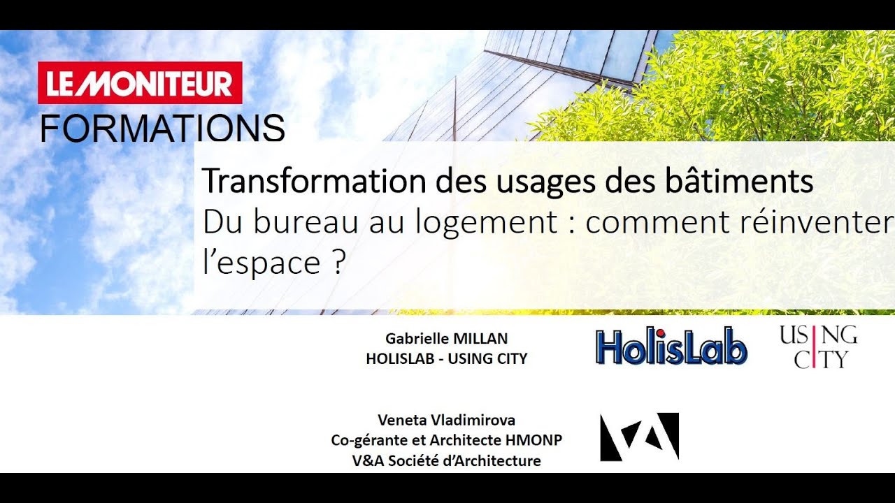 Transformation des usages des bâtiments : Du bureau au logement   comment réinventer l’espace ?