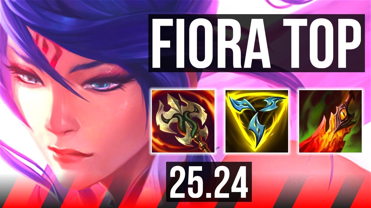 FIORA vs DARIUS (TOP) | 46K damage | NA Challenger | 25.24