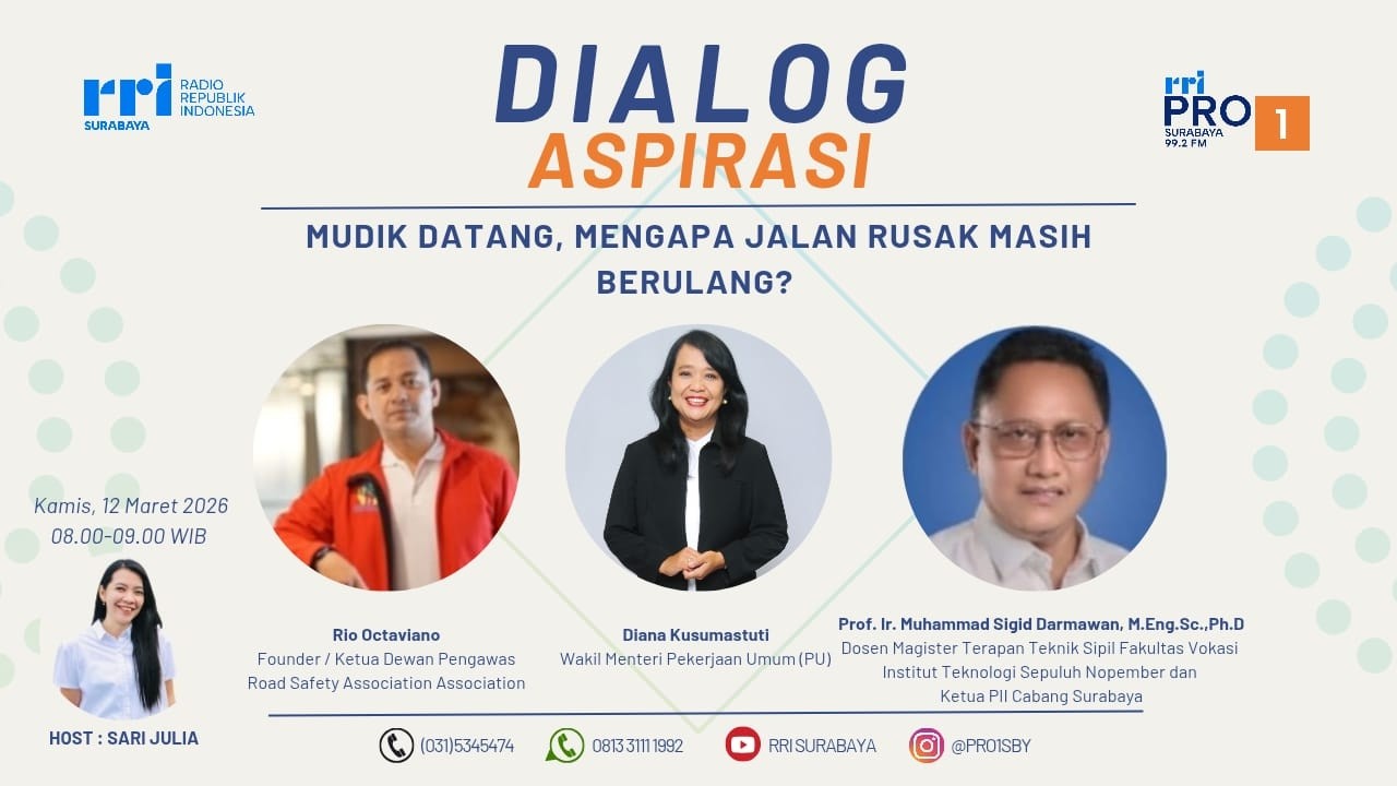 📌 Dialog Aspirasi || Mudik Datang, Mengapa Jalan Rusak Masih Berulang?