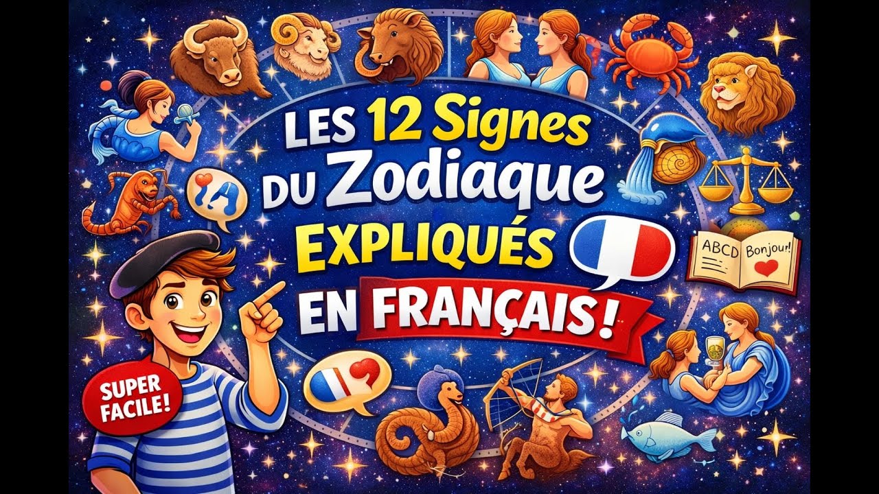 « Les 12 signes du zodiaque expliqués simplement ✨