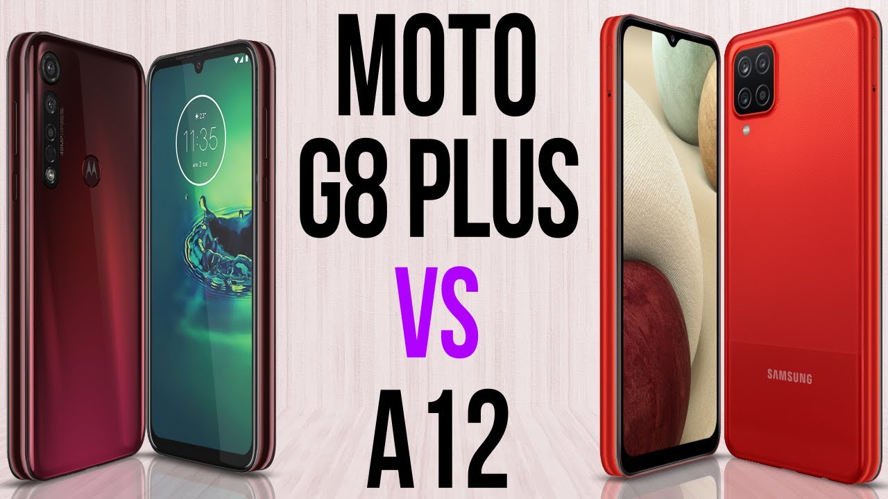 Moto G8 Plus vs A12 (Comparativo)