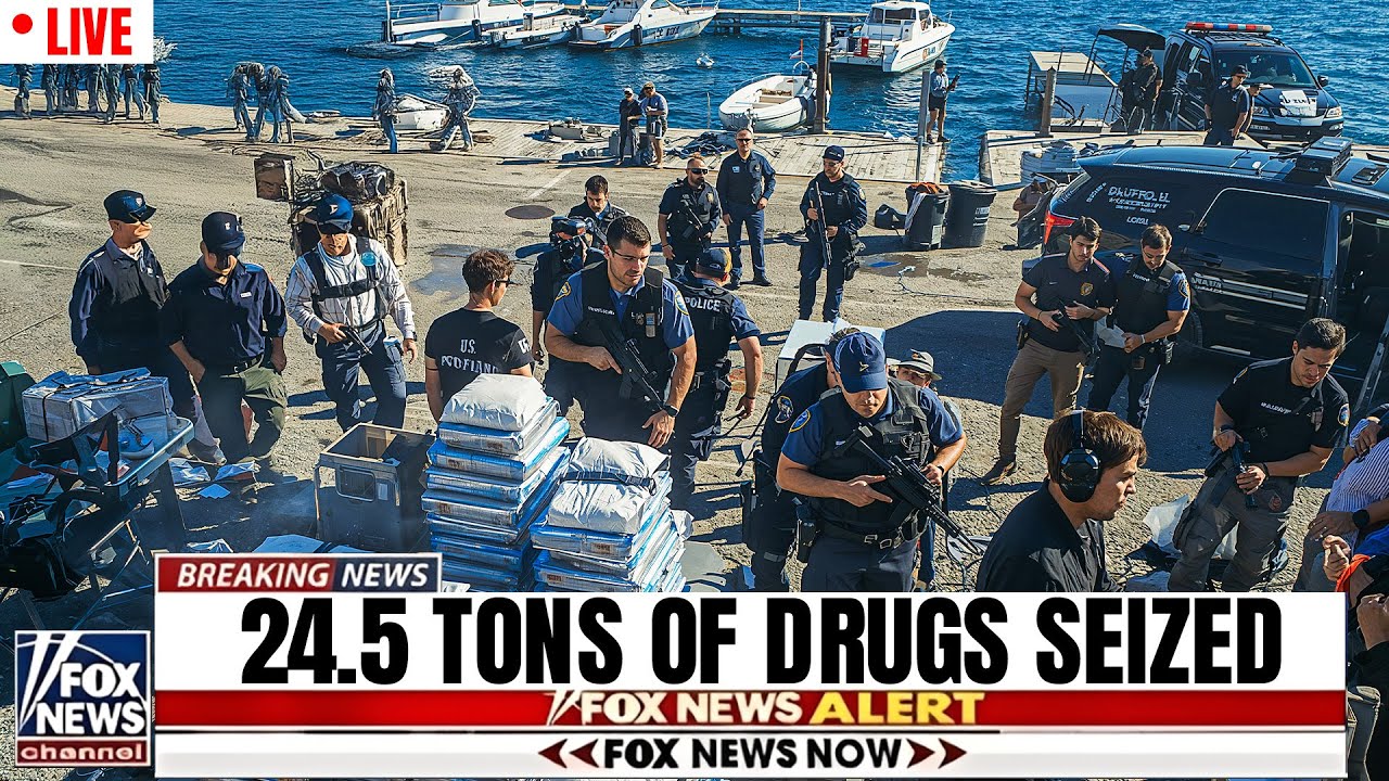 U.S. COAST GUARD RAID: 24.5 TONS OF DRUG SEIZED- $362 MILLION OF CARTEL SHIPMENT DESTROYED