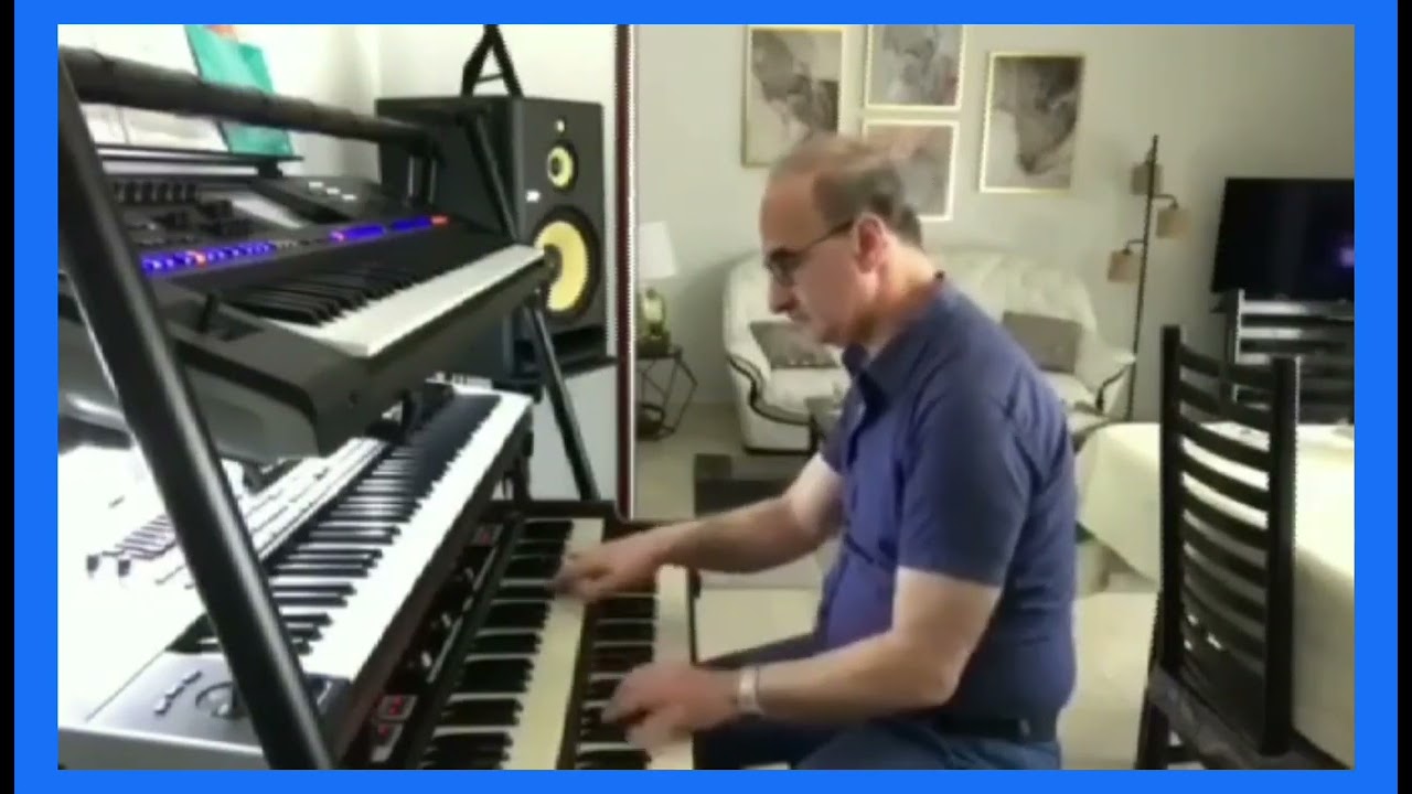 🌈🎼🎶 Sensitive and delicate( di Stephen Schlaks) keyboard Genos/ korgPa4x/ Hammond skx 🌈