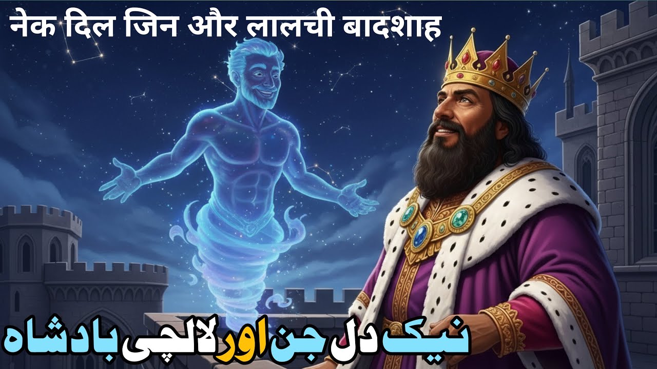 Neik dil jin aur lalchi badshah | नेक दिल जिन और लालची बादशाह