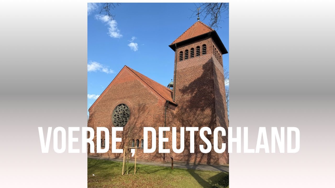 Voerde,Deutschland 🇩🇪27.02.2026 #Voerde #deutschland #stadtspaziergang #kirche 