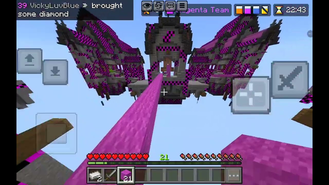 Minecraft bedwars (იმედია მომეწონებათ)