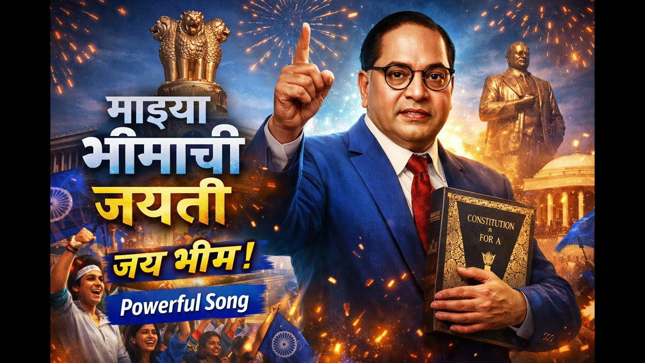 माझ्या भीमाची जयंती 💙 |Powerful Jay Bhim Song 2026 |Bhim Jayanti Special Song |DJ/Remix Marathi Song