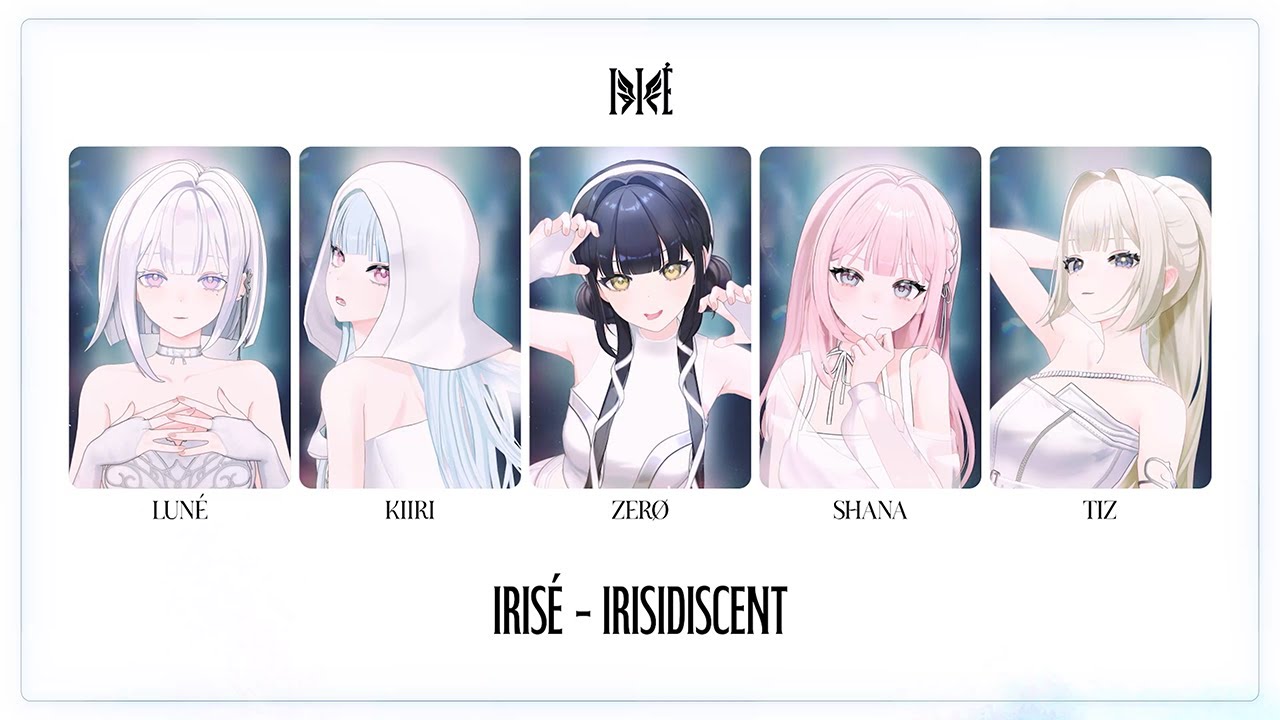 IRIS&Eacute; - IRIDESCENT Official Color Coded Lyrics
