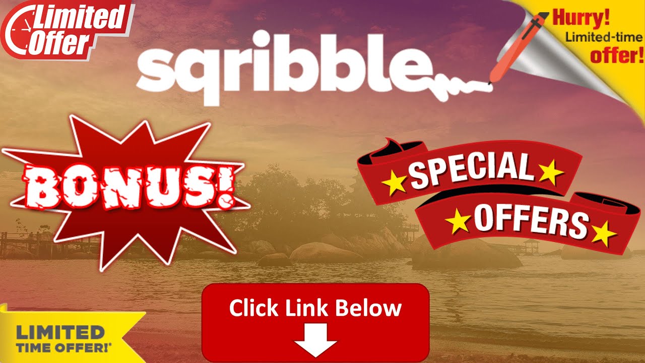 Sqribble 2021 Walkthrough Review - Best Bonus - SQRIBBLE Demo - Coupon Code