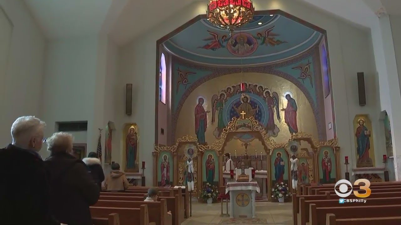 Philadelphians Gather At St. Nicholas Ukrainian Catholic Church Sunday With Hopes Russia's Aggressio