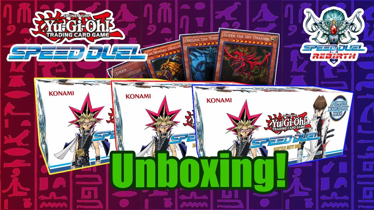 [Speed Duel] Battle City Box Opening - Yu Gi Oh!