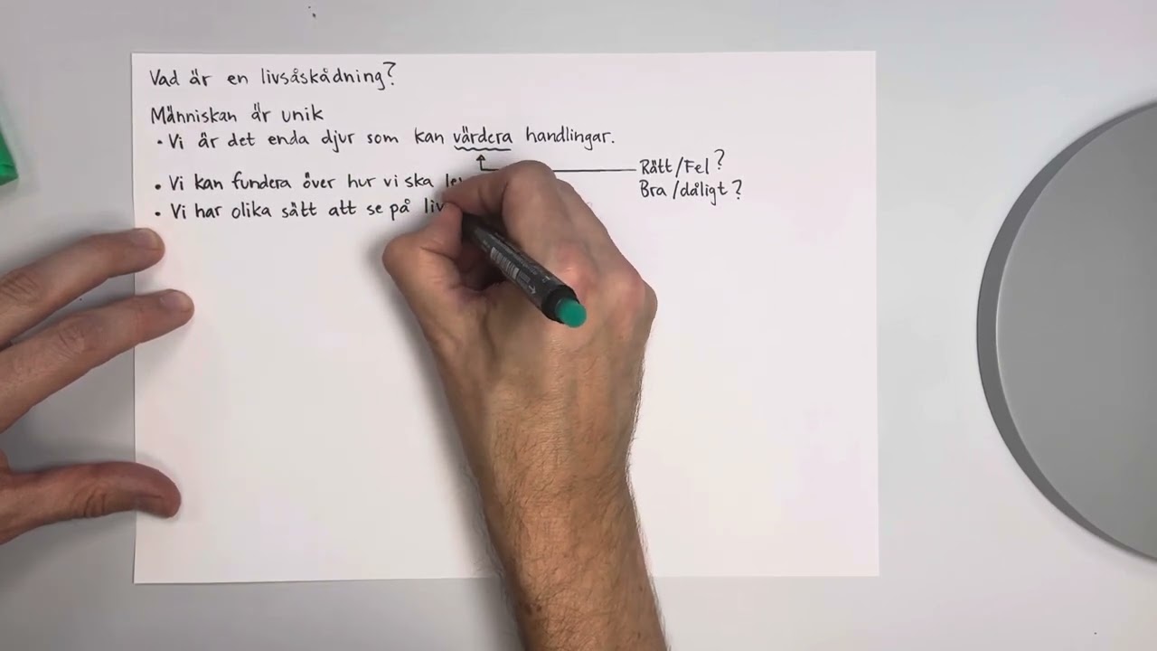 Religionskunskap: Vad är en livsåskådning?