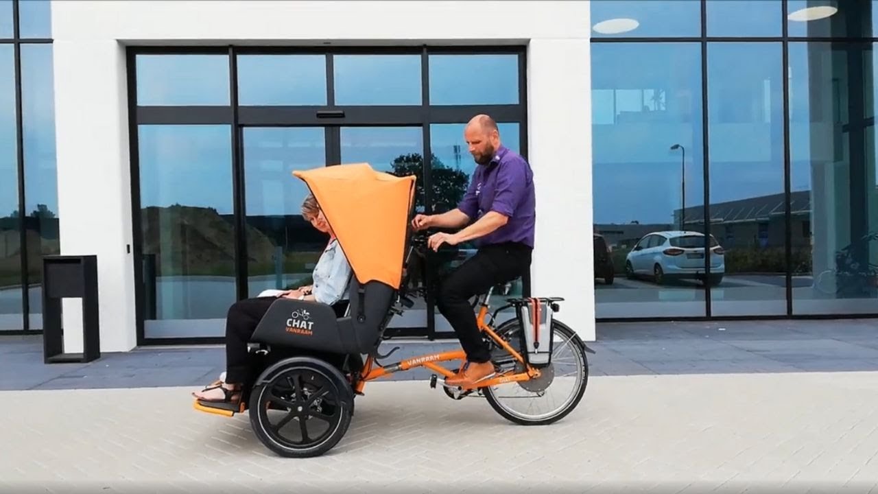 Rickshaw Transport Bike Chat Van Raam