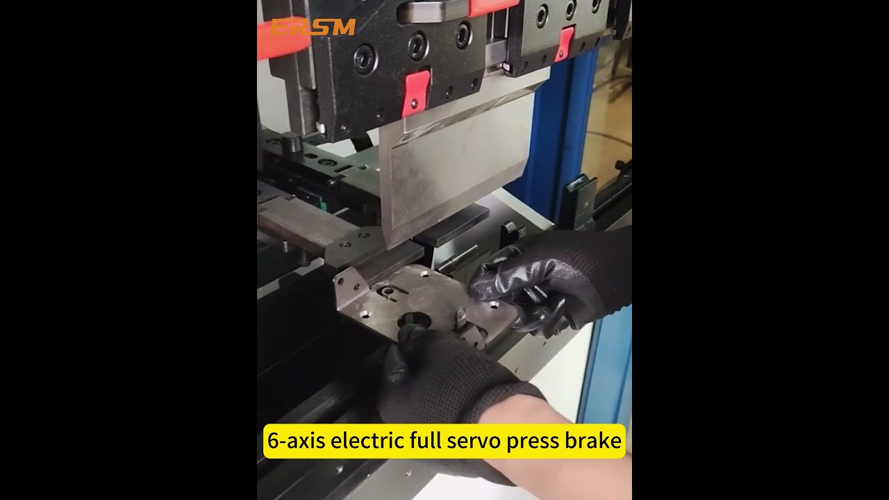 6-axis electric full servo press brake 35ton 1.2m #press#brake#bending#sheetmetal