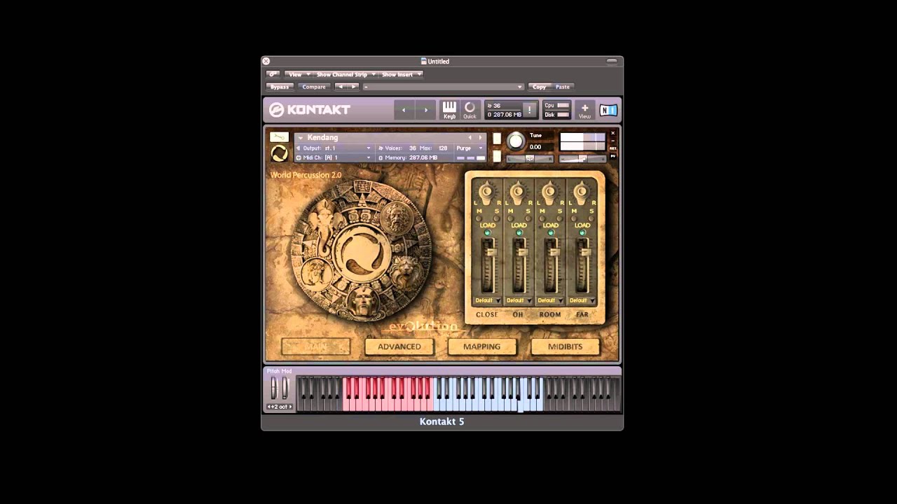 Evolution Series World Percussion 2.0: Individual Instrument Demo 'Kendang'