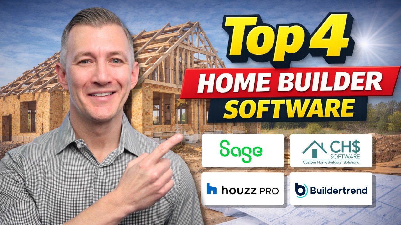 Top Home Builder Software (Floor Plans, Estimating, Client Tools)