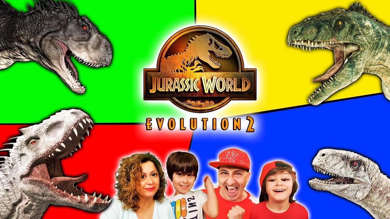 Los Polo combaten por equipos!! DINOSAURIOS en Jurassic World Evolution 2