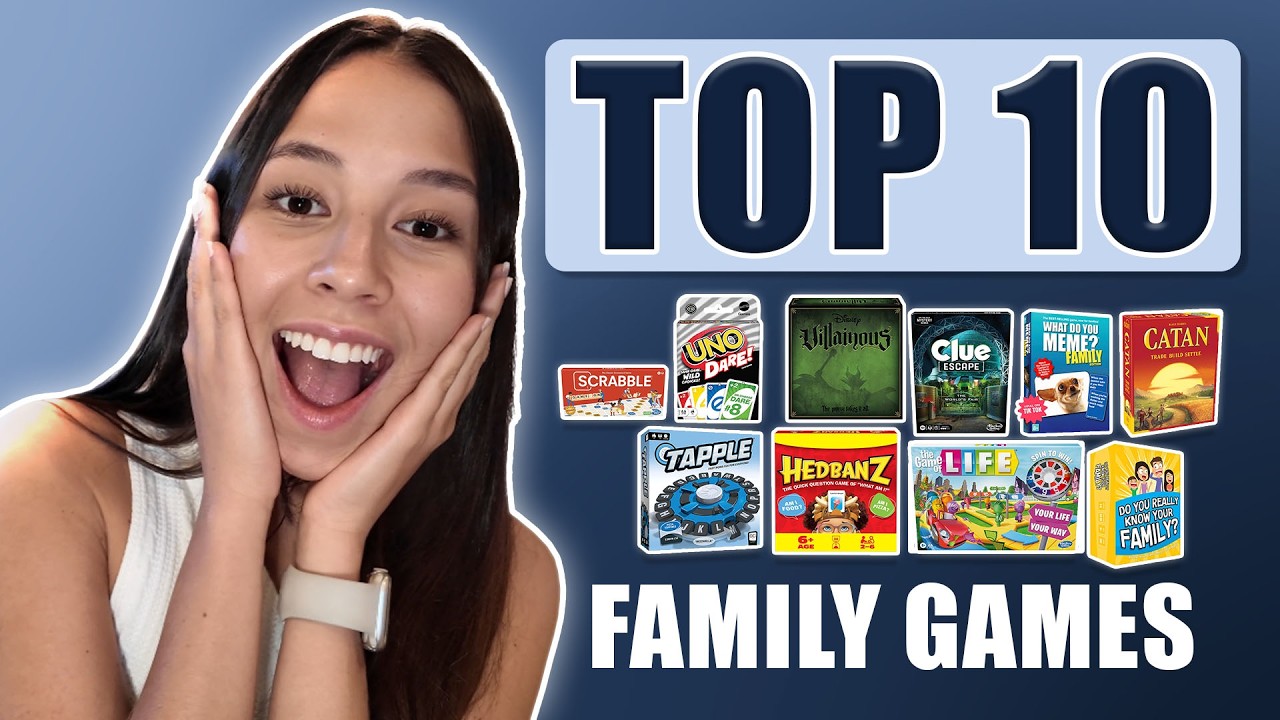Top 10 Board Games For Families (You NEED to Play!)